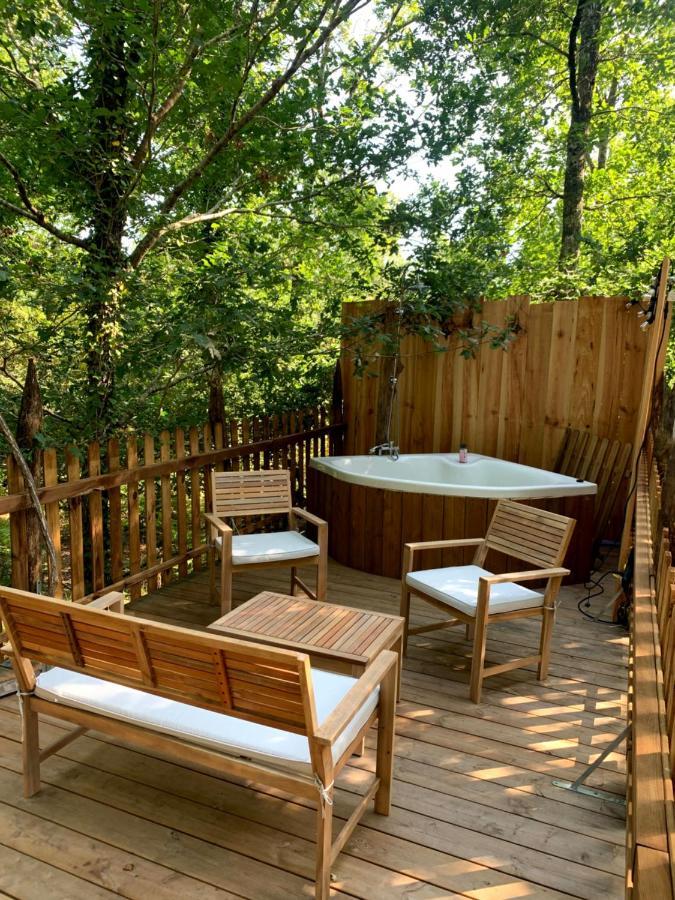 Magic Roof Top Bus With Big Bath In The Tree Forest! Mimizan-Plage Exterior foto